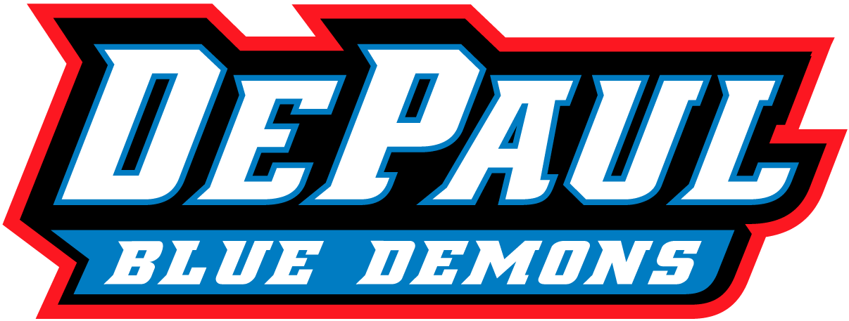 DePaul Blue Demons 1999-Pres Wordmark Logo v2 iron on transfers for fabric